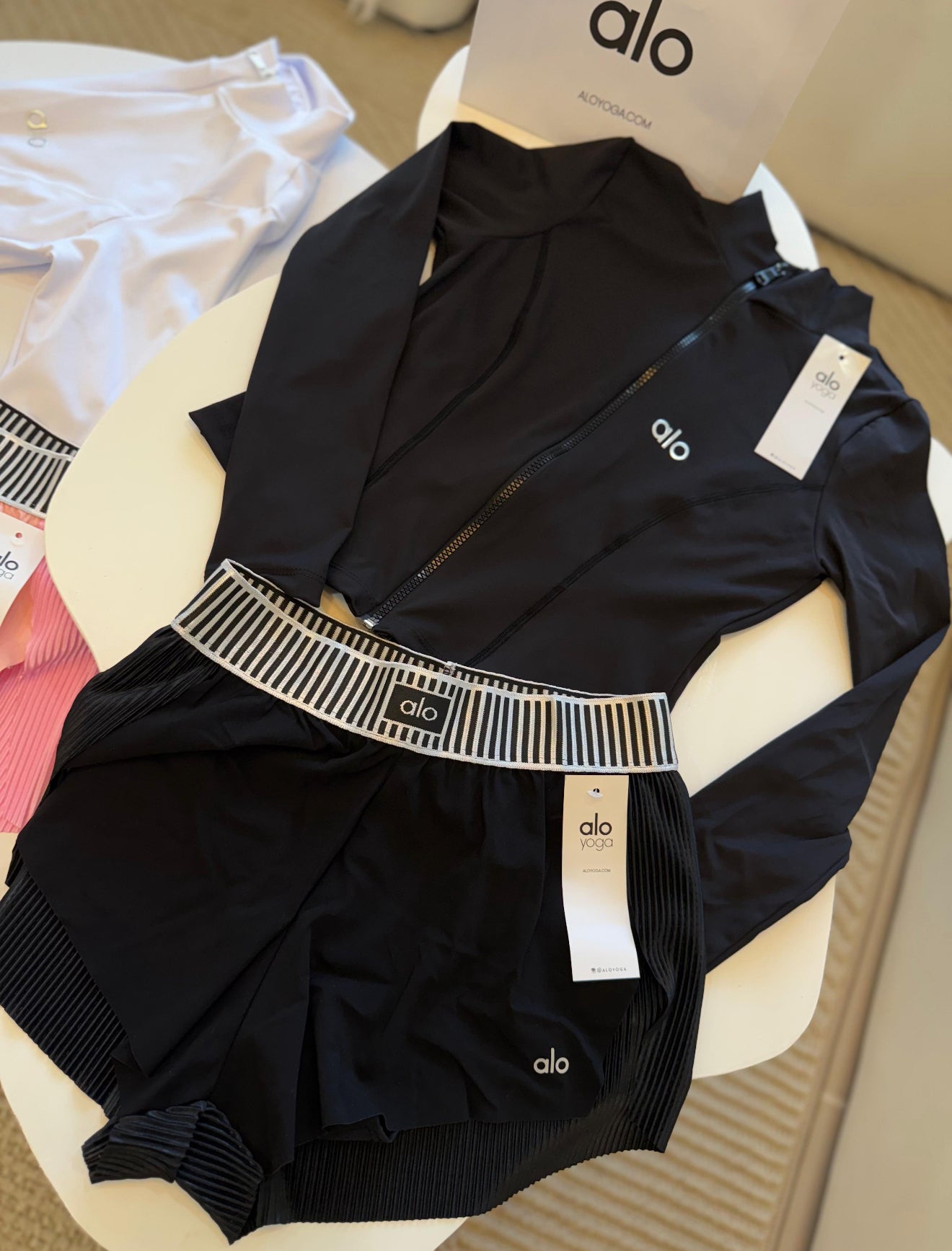 Conjunto Deportivo Mujer 2 Pieza Estilo Tenis en Tendencia