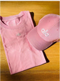 Set camiseta básica+Gorra Deportiva Mujer y hombre
